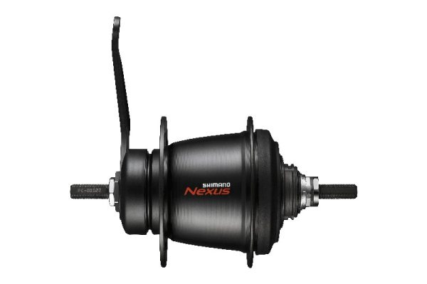 GLAVČINA ZADNJA SA UNUTRANJIM BRZINAMA SHIMANO NEXUS SG-C3001-7C, 7 BRZINA, 36R, 127X175.5MM, ZA COASTER KOČNICU, CRNA, BULK