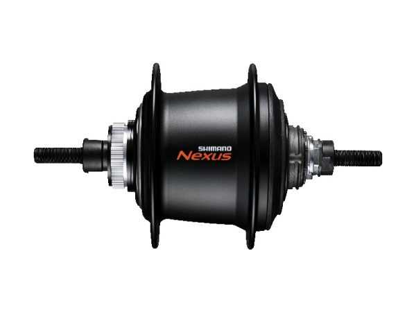 GLAVČINA ZADNJA SA UNUTRANJIM BRZINAMA SHIMANO NEXUS SG-C3001-7D, 7 BRZINA, 32R, 135X187MM, ZA CENTER LOCK DISK ROTOR, BEZ ROTOR MOUNT NAVLAKE, CRNA, BULK