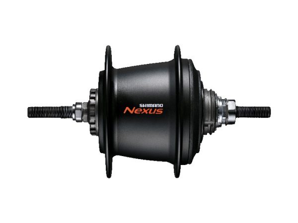GLAVČINA ZADNJA SA UNUTRANJIM BRZINAMA SHIMANO NEXUS SG-C3001-7R, 7 BRZINA, 36R, 130X182MM, ZA ROLLER KOČNICU, CRNA, BULK