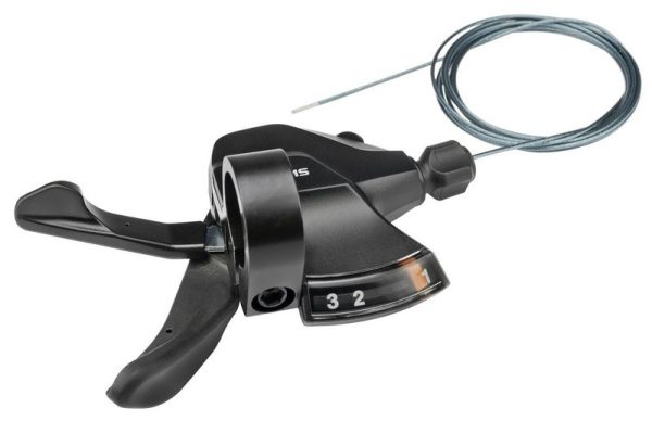 RUČICA MJENJAČA SHIMANO, SL-M315-L, LEFT, 3-SPEED RAPIDFIRE PLUS 1800MM INNER, W/ OPTICAL GEAR DISPLAY, BULK (HS CODE 87149990)