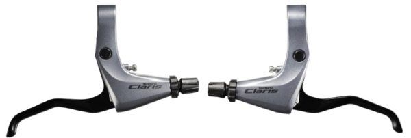 RUČICA KOČNICE SHIMANO CLARIS BL-2400, DESNA I LIJEVA, ZA FLAT CESTOVNI VOLAN, MEHANIČKA RUČICA KOČNICE, SAJLA MJENJAČA 800/900MM, BUŽIR MJENJAČA 1400/1600MM CRN, IND.PACK