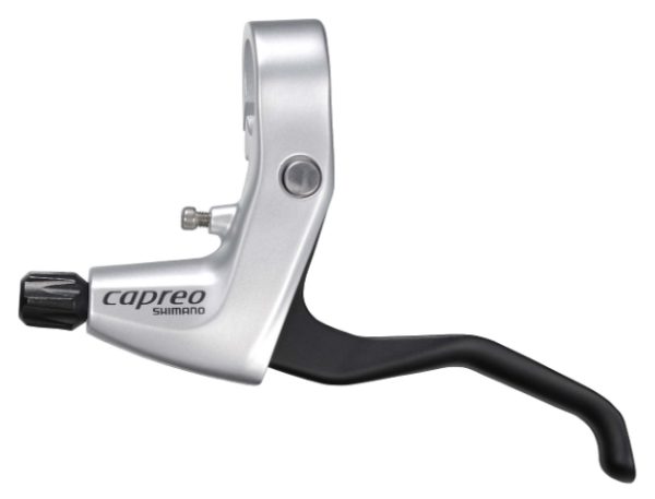 RUČICA KOČNICE SHIMANO CAPREO BL-F800, LIJEVA, ZA V-BRAKE, 2 PRSTA, IND.PACK