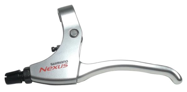 RUČICA KOČNICE SHIMANO NEXUS(03) BL-IM65 LIJEVA 22.2MM OBUJMICA ZA V-BRAKE(TREBA MODULATOR) SREBRNA, BULK