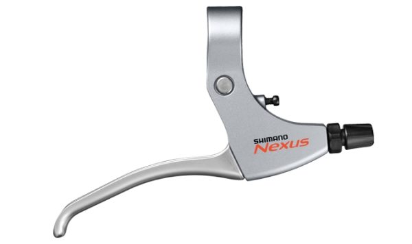 RUČICA KOČNICE SHIMANO NEXUS(03) BL-IM65 DESNA 22.2MM OBUJMICA ZA V-BRAKE(TREBA MODULATOR) SREBRNA, BULK