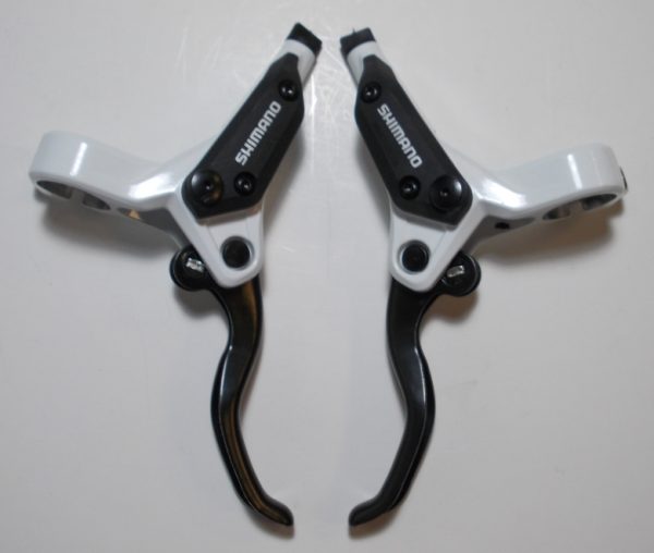 RUČICA KOČNICE SHIMANO BL-M395-W, DESNA I LIJEVA, HIDRAULIČNA, BUŽIR SM-BH59-L 1000/1700MM, ULJE 50CC X 2, BIJELA, IND.PACK