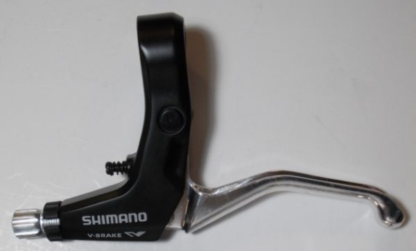 RUČICA KOČNICE SHIMANO BL-M421, LIJEVA, TIP NA SAJLU, 2 PRSTA, CRNA, BULK