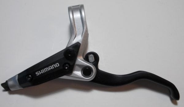 RUČICA KOČNICE SHIMANO DEORE BL-M445S, LIJEVA, HIDRAULIČNA, SREBRNA, IND.PACK