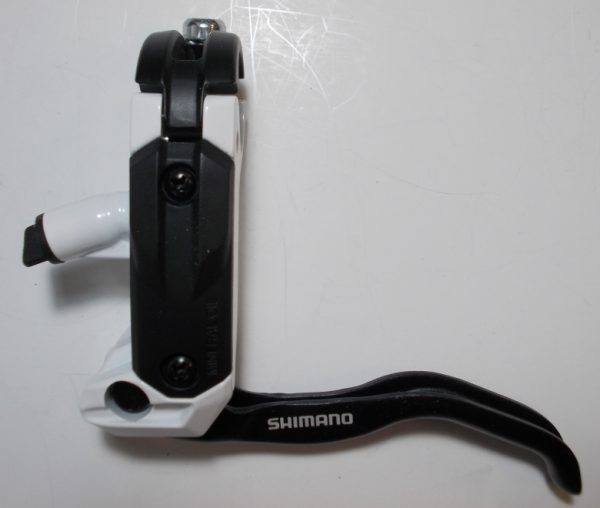 RUČICA KOČNICE SHIMANO BL-M505, LIJEVA ZA DISK, BIJELA, IND.PACK