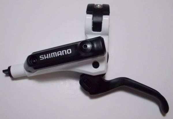 RUČICA KOČNICE SHIMANO BL-M506, LIJEVA, HIDRAULIČNA, BIJEL, IND.PACK