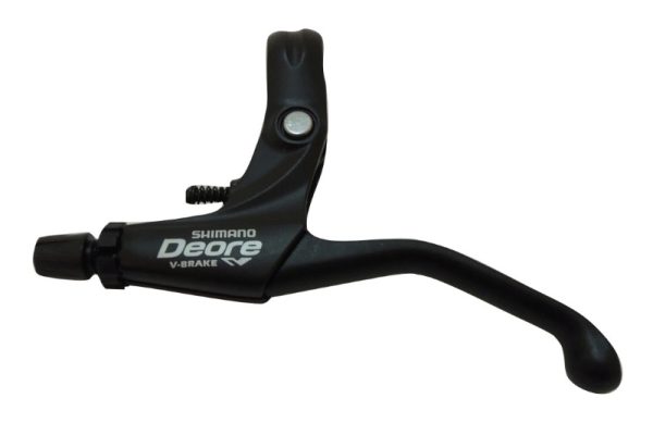 RUČICA KOČNICE SHIMANO DEORE BL-M511-L, LIJEVA ZA V-BRAKE, M530 BOJA I LOGO, CRNA, IND.PACK
