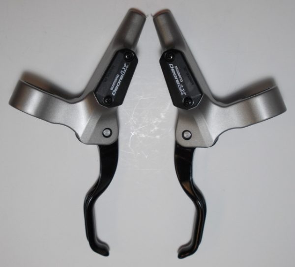 RUČICA KOČNICE SHIMANO DEORE LX BL-M585 DESNA I LIJEVA 22.2MM OBUJMICA UKLJ. SM-BH59 1300/1700MM, ULJE 50CC X2 IND.PACK