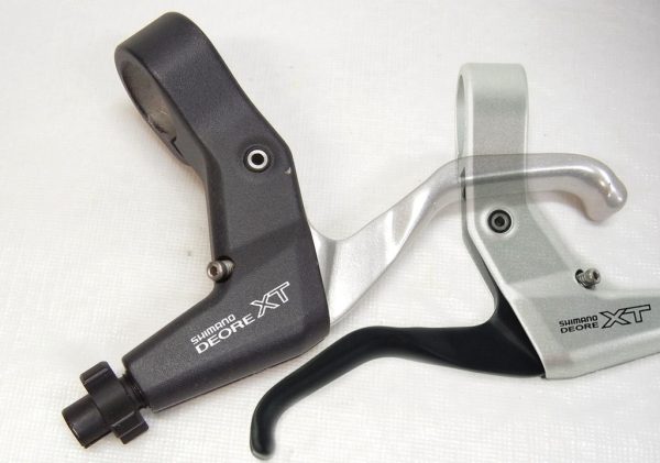 RUČICA KOČNICE SHIMANO DEORE-XT BL-M739-S, DESNA, ZA V-BRAKE, M750 COLOR, BULK