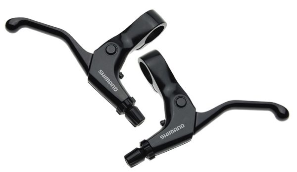 RUČICA KOČNICE SHIMANO BL-R550, ZA RAVNO KRMILO ROAD TIP, SAJLA T-TIP 1400MM/1600MM, BUŽIR 800MM/900MM CRNA, CRNA, IND.PACK