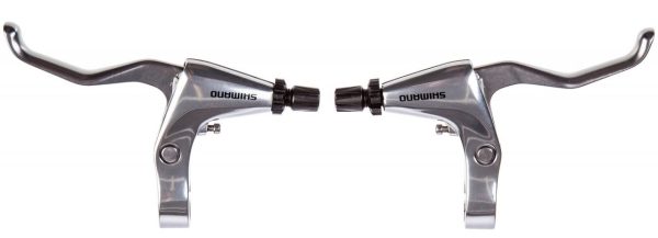 RUČICA KOČNICE SHIMANO BL-R780 DESNA I LIJEVA ZA V-BRAKE, UKLJ. T-TIP SAJLA 800X900 1400X1600MM CRNA OUTER, SREBRNA, IND.PACK