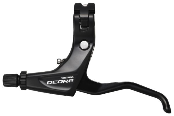 RUČICA KOČNICE SHIMANO DEORE BL-T610, LIJEVA, ZA SAJLU, 2 PRSTA, CRNA, IND.PACK