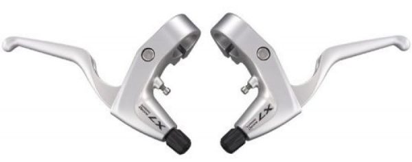 RUČICA KOČNICE SHIMANO DEORE LX BL-T660, DESNA I LIJEVA UKLJ. T-TIP SAJLA 800X900, 1400X1600MM BUŽIR CRN, UKLJ. SM-PM70 VODILICA 90 STUPNJEVA X1, IND.PACK