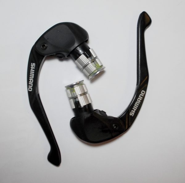 RUČICA KOČNICE SHIMANO ULTEGRA BL-TT78, LIJEVA I DESNA ZA TT/TRIATHLON, SAJLA KOČNICE 800/1800 BUŽIR KOČNICE 1000/2000MM, CRNA, IND.PACK