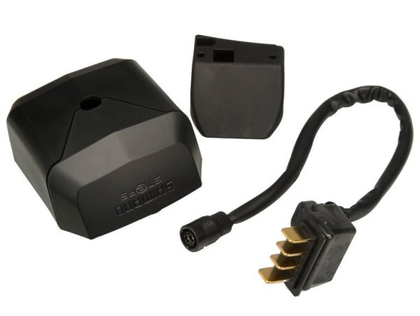 PUNJAČ BATERIJE SHIMANO STEPS, BM-E6010 ZA BT-E6010 (FRAME TYPE), W/CHARGING PORT, W/O KEY CYLINDER, BATTERY CABLE LENGTH 300MM, BLACK, BULK