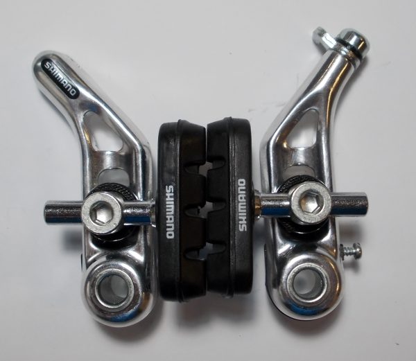 KOČNICA CANTILEVER SHIMANO ALTUS C90 BR-CT91, PREDNJA, M-SIZE, VIJCI 13.5MM, UKLJ. Z-TIP A/73 SPOJNA SAJLA, IND.PACK