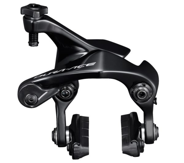 KOČNICA CESTNA SHIMANO DURA-ACE BR-R9110-RS, ZADNJA, DIRECT MOUNT, KOČIONA OBLOGA R55C4 ZA KARBONSKI OBRUČ, IND.PACK