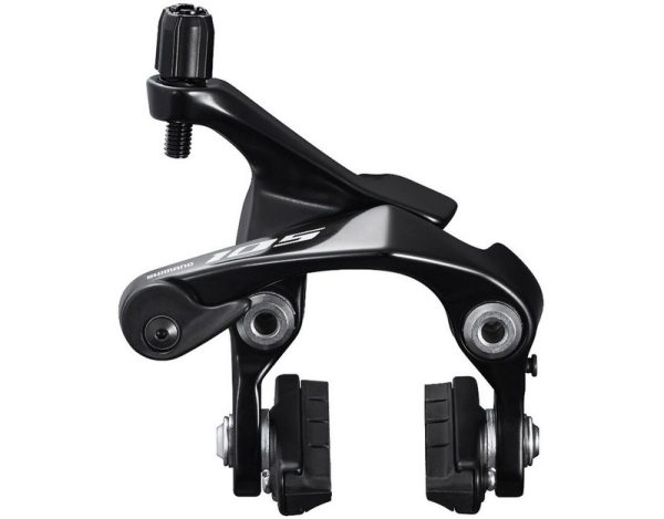 KOČNICA CESTNA SHIMANO 105 BR-R7010-RS, ZADNJA SEAT STAY MOUNT TIP, CS51, ULOŠCI ZA PAKNE R55C44, CRNA, IND.PACK