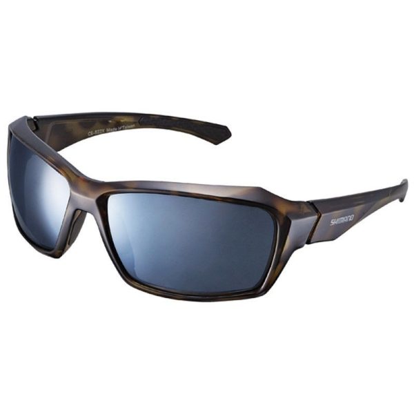 NAOČALE SHIMANO CE-S22X, FRAME BROWN TORTOISE (BEKKO)/BLACK, LENCES SMOKE SILVER MIRROR HYDROPHOBIC (17)