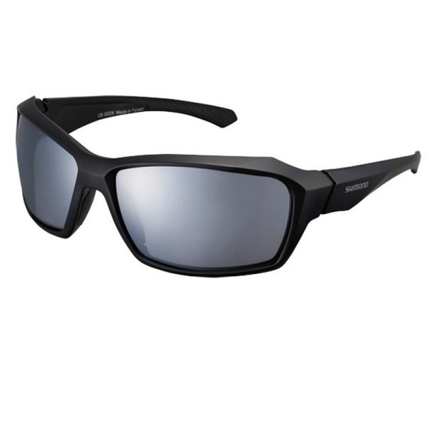 NAOČALE SHIMANO CE-S22X, MAT BLACK/GREY, LENSES SMOKE SILVER MIRROR HYDROPHOBIC (17)