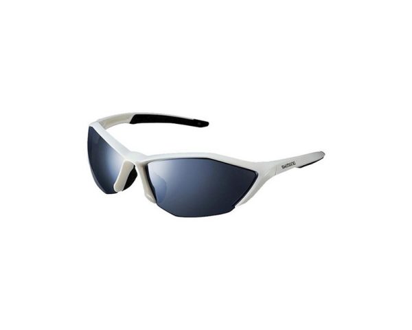 NAOČALE SHIMANO CE-S61RPL, FRAME METALLIC WHITE/BLACK, LENCES POLARIZED GREY RED REVO HYDROPHOBIC, CLEAR HYDROPHOBIC (17)