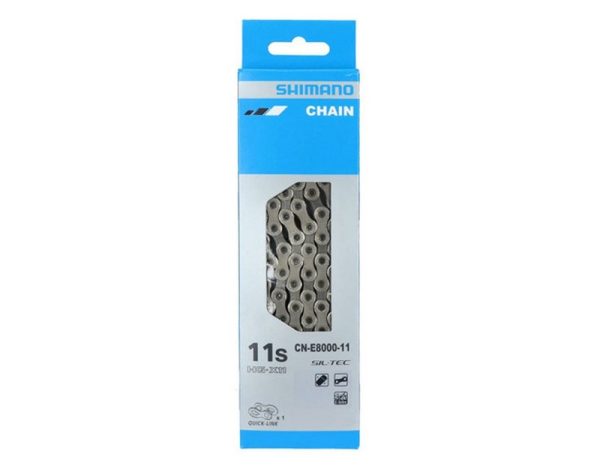 LANAC SHIMANO CN-E8000-11, 116 KARIKA ZA HG-X 11 BRZINA, SA QUICK-LINK, IND.PACK