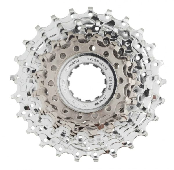 LANČANIK KASETNI SHIMANO ULTEGRA CS-6500, 9 BRZINA, SREBRN 11-12-13-14-15-17-19-21-23Z, IND.PACK