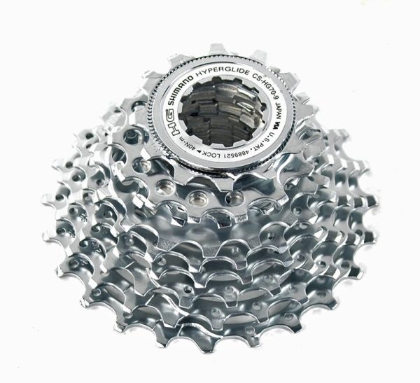 LANČANIK KASETNI SHIMANO CS-HG70-9, 9 BRZINA, 11-12-14-16-18-21-24-28-32Z (AR), BISERNO SVIJETLI, BULK