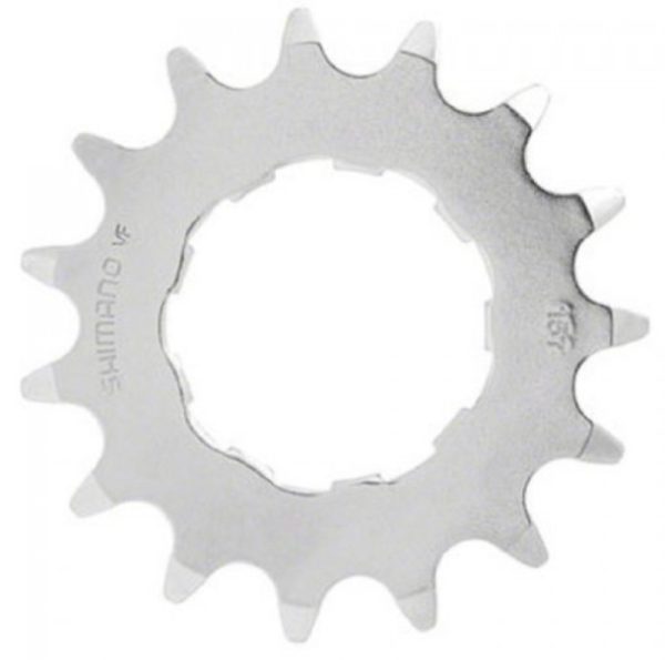 LANČANIK SHIMANO DX CS-MX66, 15Z, CHROME PLATED, BEZ SPACER I LOCKRING, IND.PACK