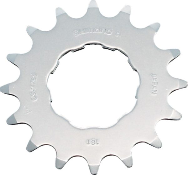 LANČANIK SHIMANO DX CS-MX66, 16Z, CHROME PLATED, BEZ SPACER I LOCKRING, IND.PACK