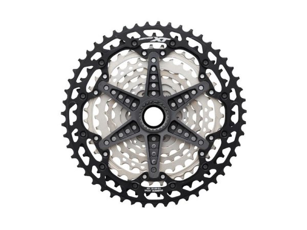 LANČANIK KASETNI SHIMANO DEORE XT CS-M8100-12, 12 BRZINA (HYPERGLIDE+), 10-12-14-16-18-21-24-28-32-36-40-45Z, IND.PACK - Slika 2