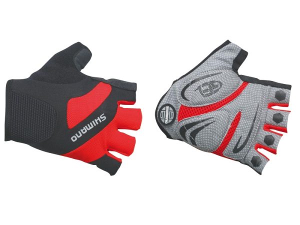 RUKAVICE SHIMANO PERFORMANCE RACE GEL TREU CRVENO CRNE