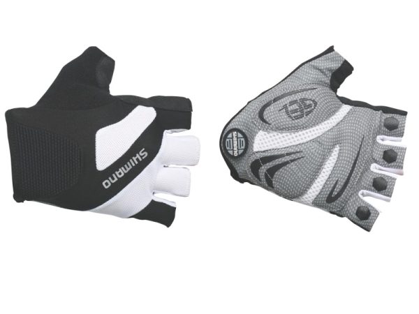 RUKAVICE SHIMANO PERFORMANCE RACE GEL CRNO BIJELE