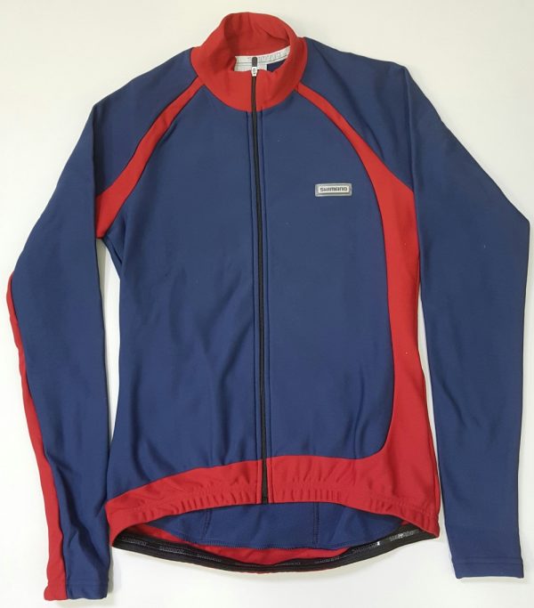 MAJICA DUGI RUKAV SHIMANO INSERT LADIES LONG SLEEVE MIDNIGHT BLUE/DEEP RED