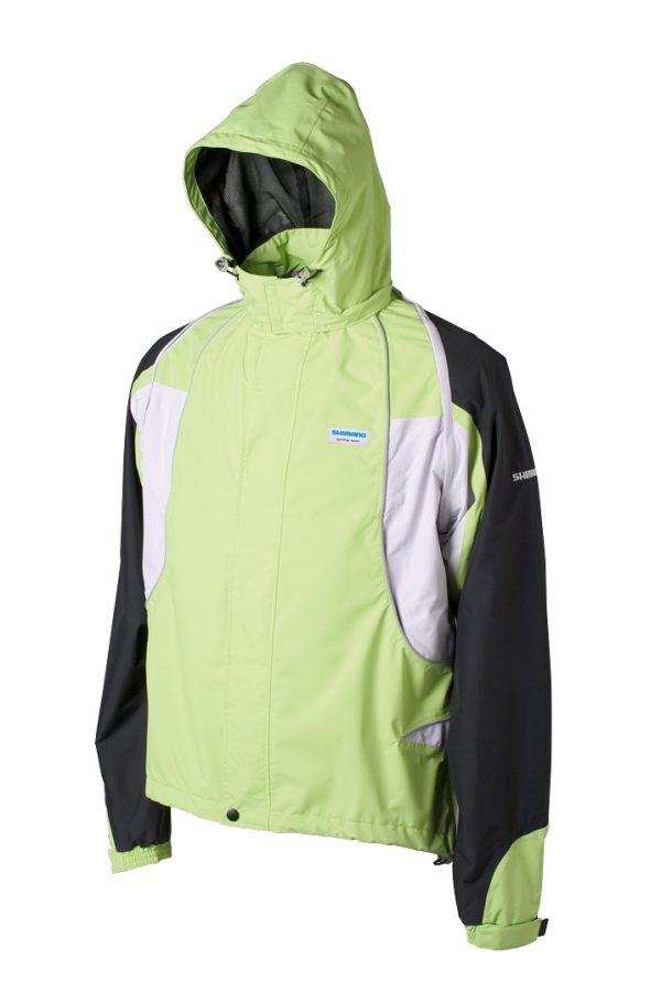 JAKNA ZA KIŠU SHIMANO STORM BRIGHT LIME GREEN/BLACK