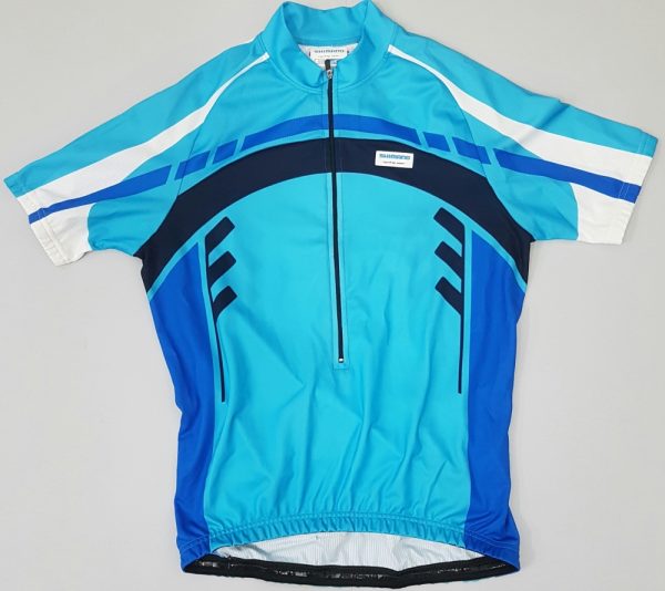 MAJICA KRATKI RUKAV SHIMANO PRINT SHORT SLEEVE RIVER BLUE/ROYAL BLUE/NAVY BLUE/WHITE