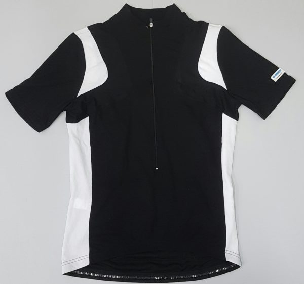 MAJICA KRATKI RUKAV SHIMANO INSERT SHORT SLEEVE BLACK/WHITE