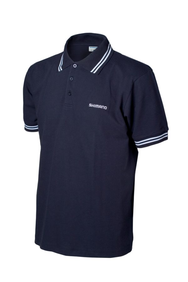MAJICA POLO SHIMANO KRATKI RUKAV NAVY BLUE