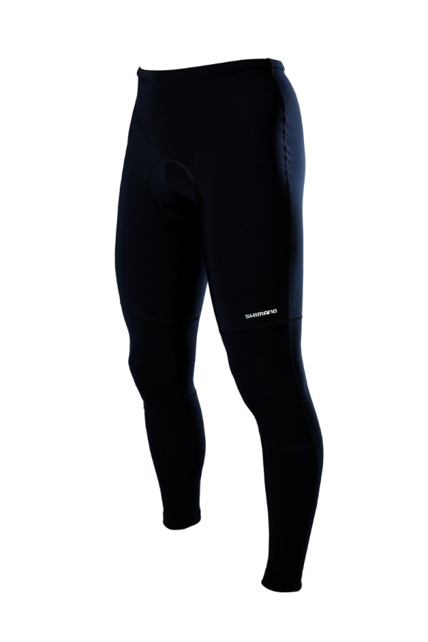 HLAČE DUGE SHIMANO ORIGINALS WITH PADDING WINTER BLACK