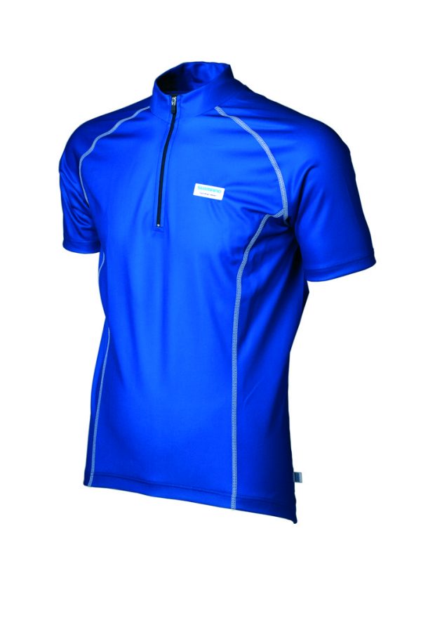 MAJICA KRATKI RUKAV SHIMANO SHORT SLEEVE FLAT SEAMS STRONG BLUE
