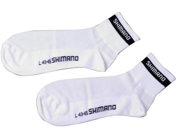 ČARAPE SHIMANO NORMAL ANKLE WHITE/BLACK