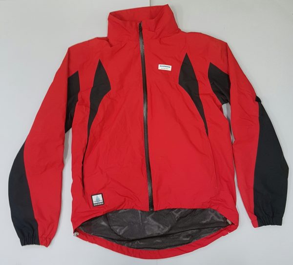 JAKNA ZA KIŠU SHIMANO PERFORMANCE CYCLO SCARLET RED/BLACK