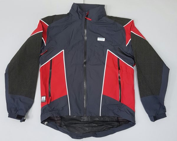 JAKNA ZA KIŠU SHIMANO PERFORMANCE MTB STEEL SCARLET/SCARLET RED