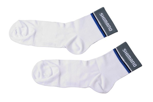 ČARAPE SHIMANO WHITE/FROST GREY/STRONG BLUE/BLACK