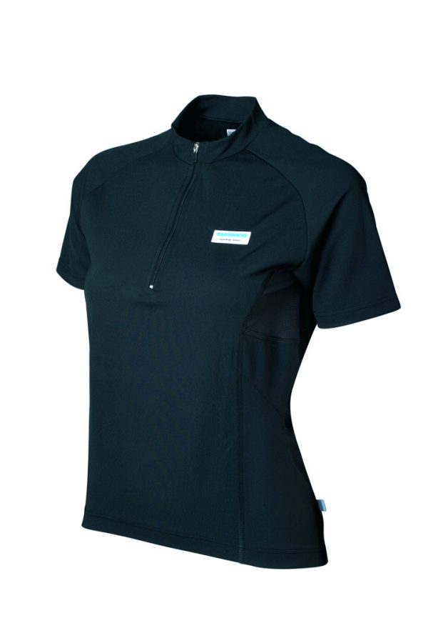 MAJICA KRATKI RUKAV SHIMANO LADIES SHORT SLEEVE BLACK