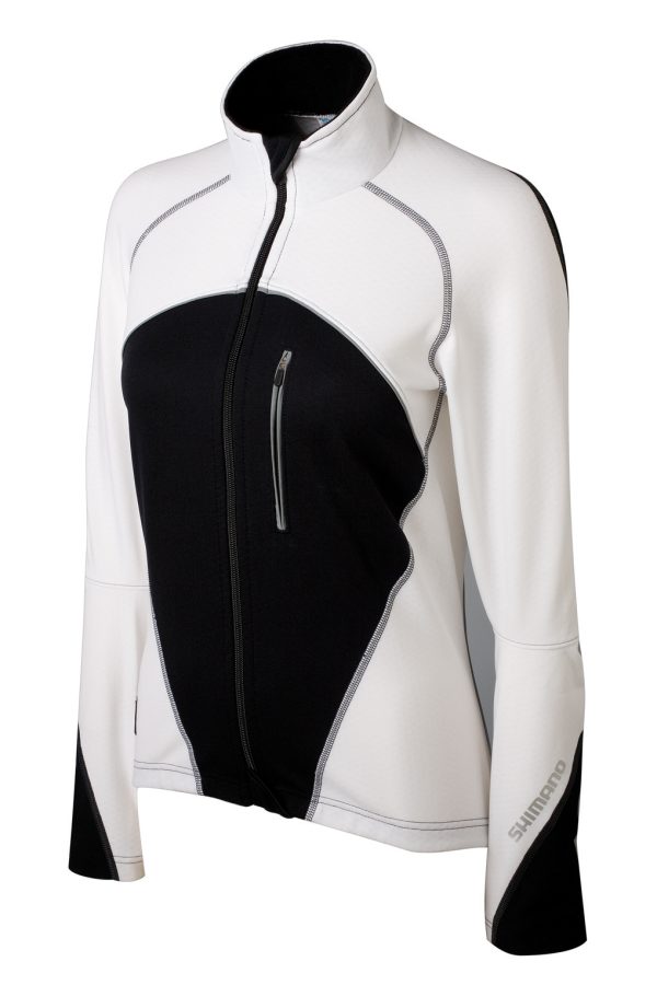JAKNA SHIMANO PREMIUM LADIES WINDFLEX GOLD BLACK/WHITE