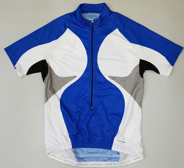 MAJICA KRATKI RUKAV SHIMANO PRINT SHORT SLEEVE STRONG BLUE/WHITE/BLACK